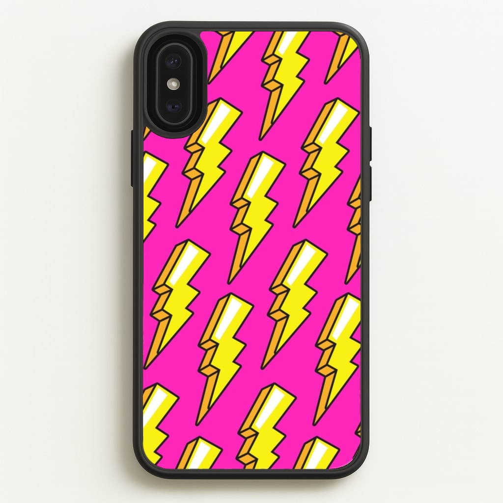 Pop Art Lightning - Pop Art Phone Case for iPhone XS Max
