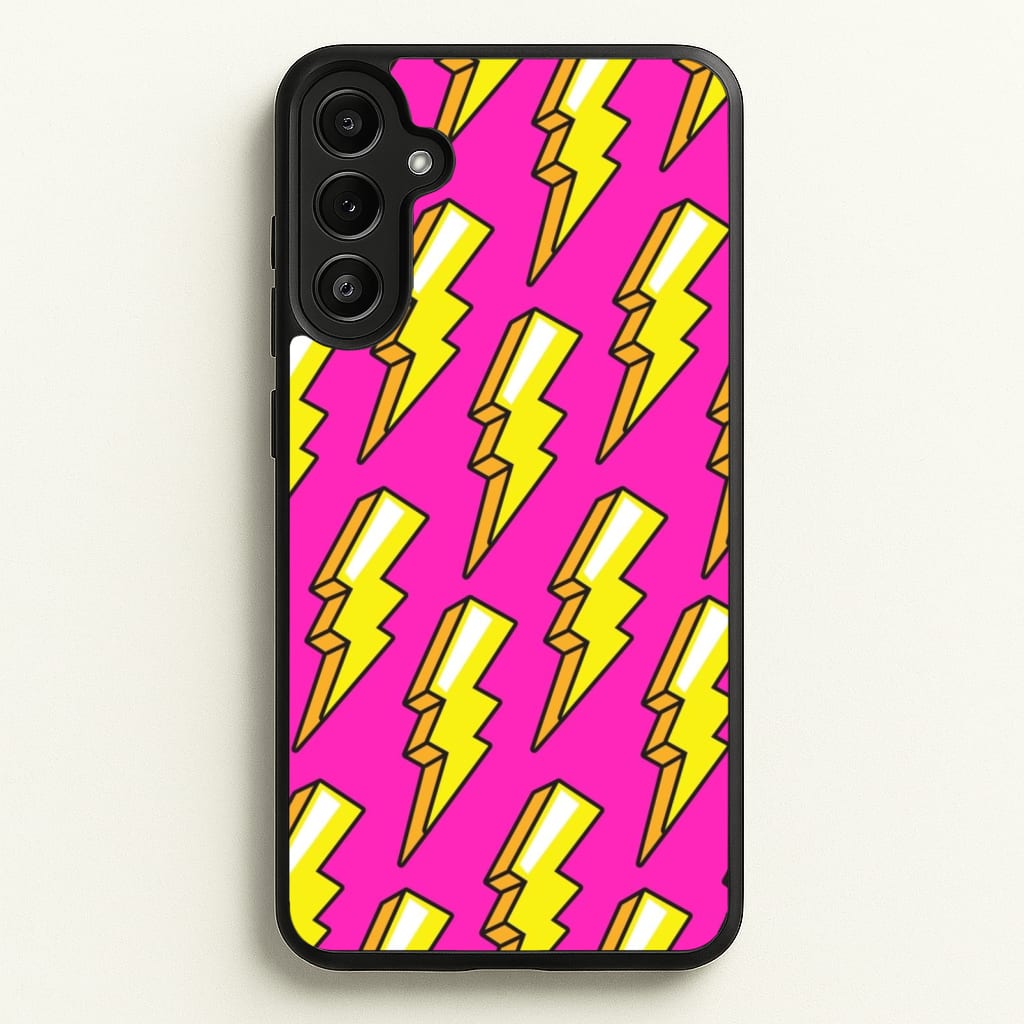 Pop Art Lightning - Pop Art Phone Case for Galaxy A36