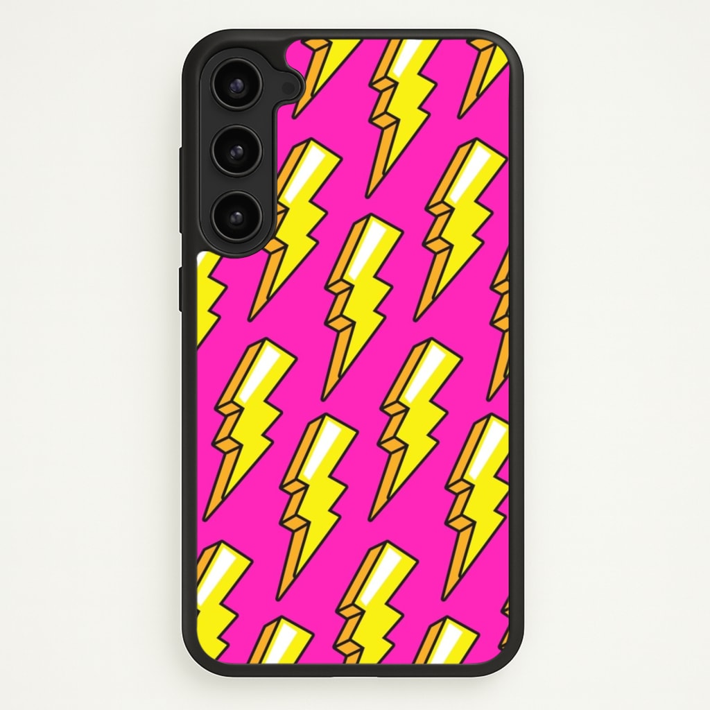 Pop Art Lightning - Pop Art Phone Case for Galaxy S23
