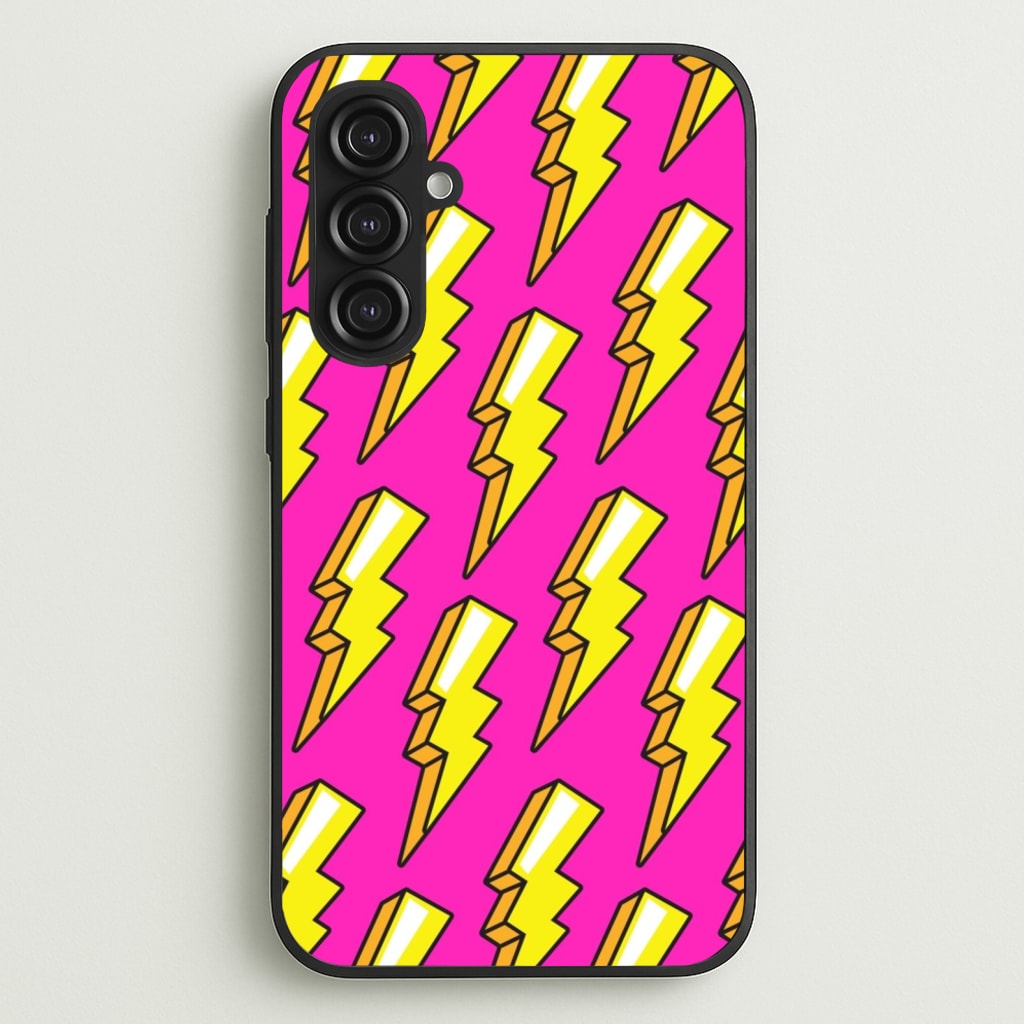 Pop Art Lightning - Pop Art Phone Case for Galaxy S23FE