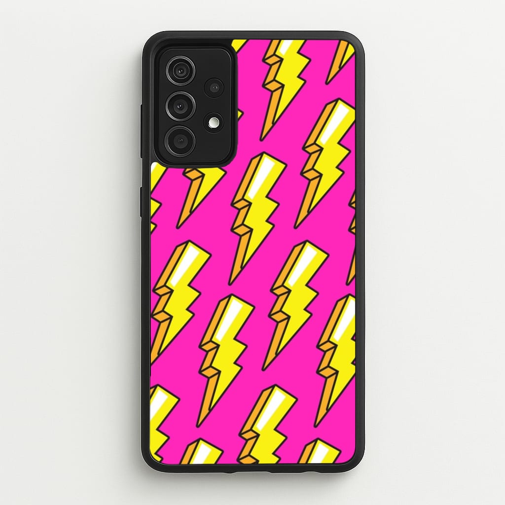 Pop Art Lightning - Pop Art Phone Case for Galaxy A52 / A52s