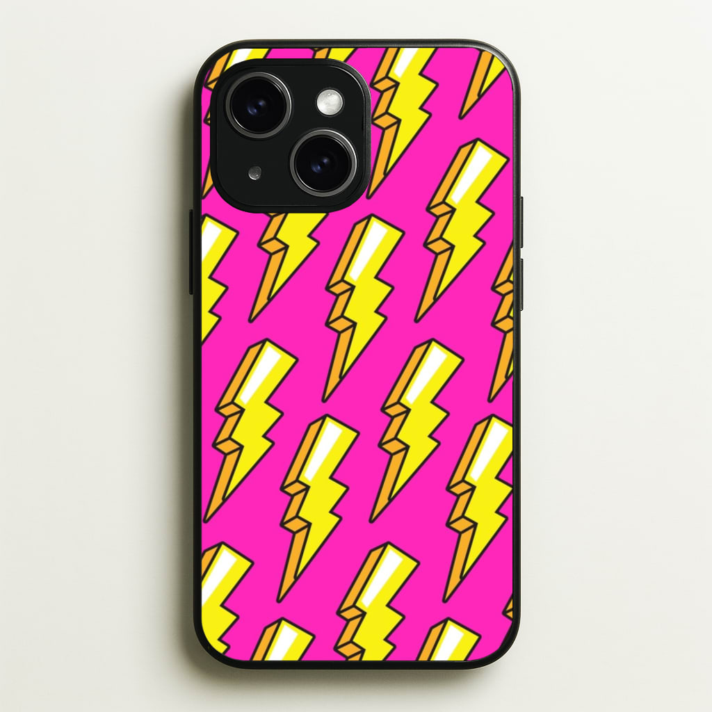 Pop Art Lightning - Pop Art Phone Case for iPhone 15 Plus