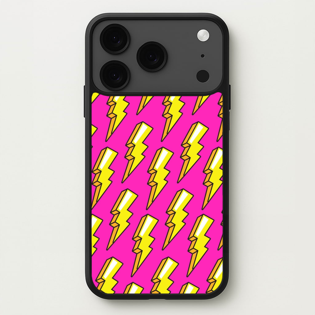 Pop Art Lightning Phone Case for iPhone 17 Pro