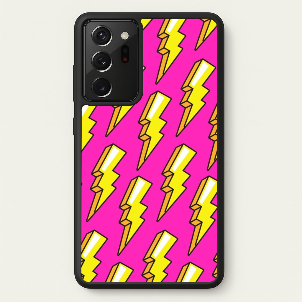 Pop Art Lightning - Pop Art Phone Case for Galaxy Note 20 Ultra