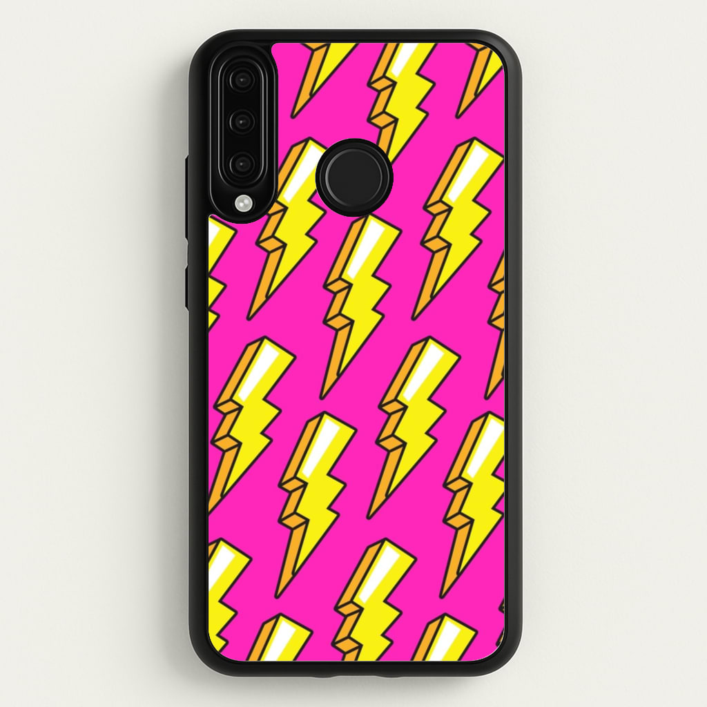 Pop Art Lightning - Pop Art Phone Case for Huawei P30 Lite