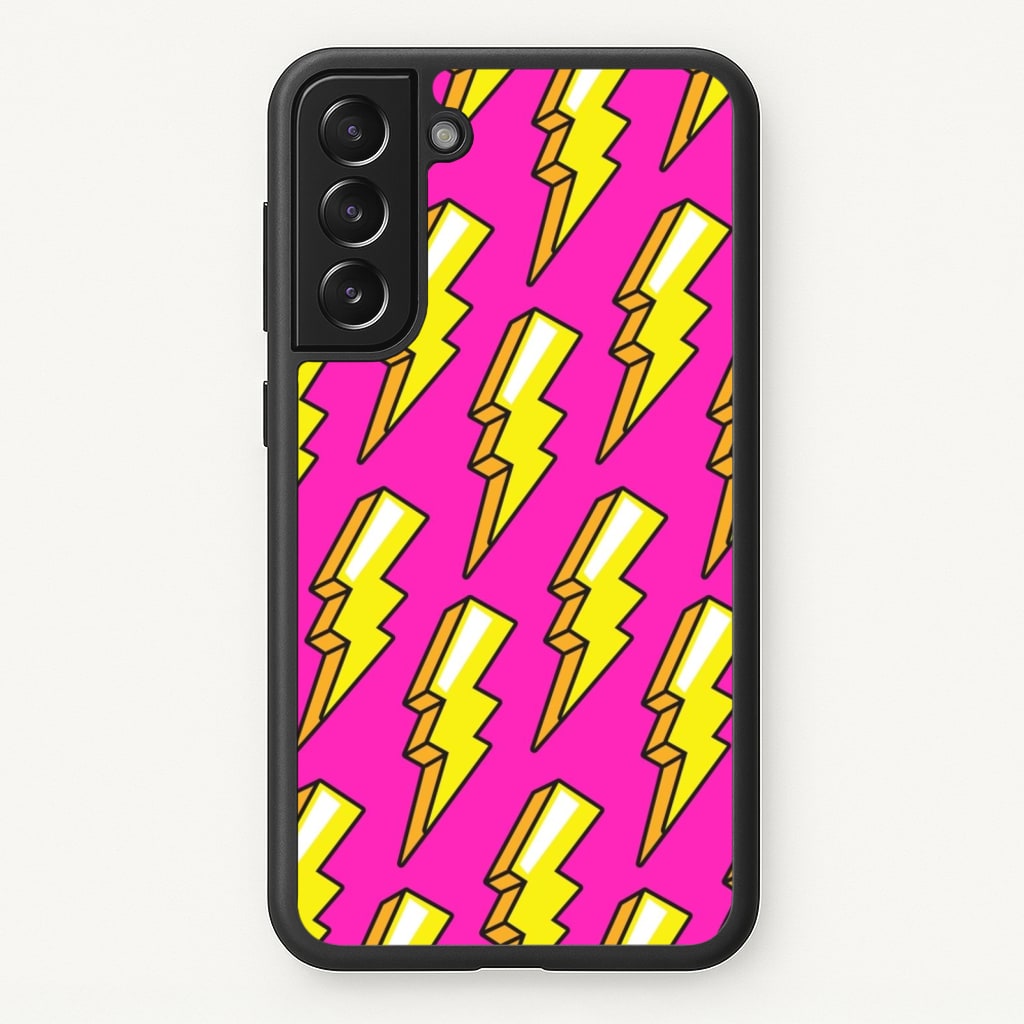 Pop Art Lightning - Pop Art Phone Case for Galaxy S22 Plus