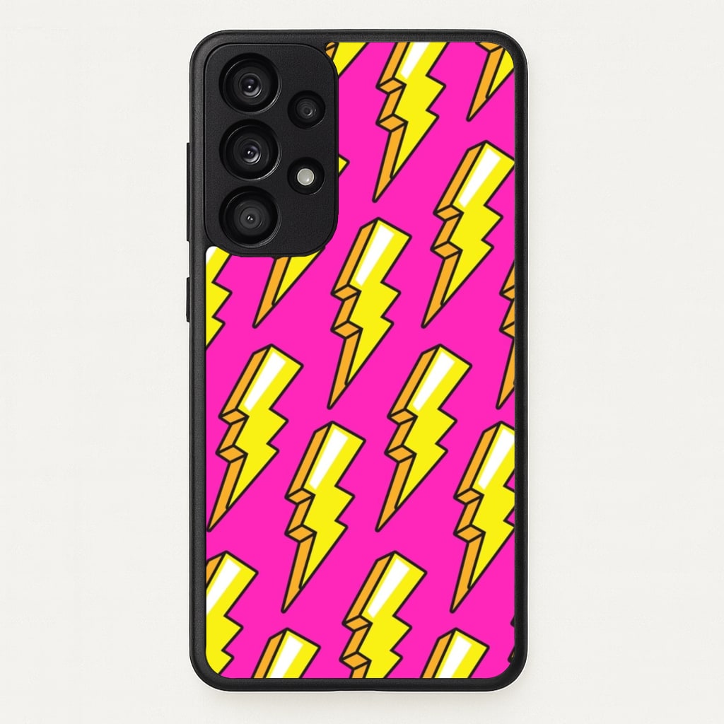 Pop Art Lightning - Pop Art Phone Case for Galaxy A53