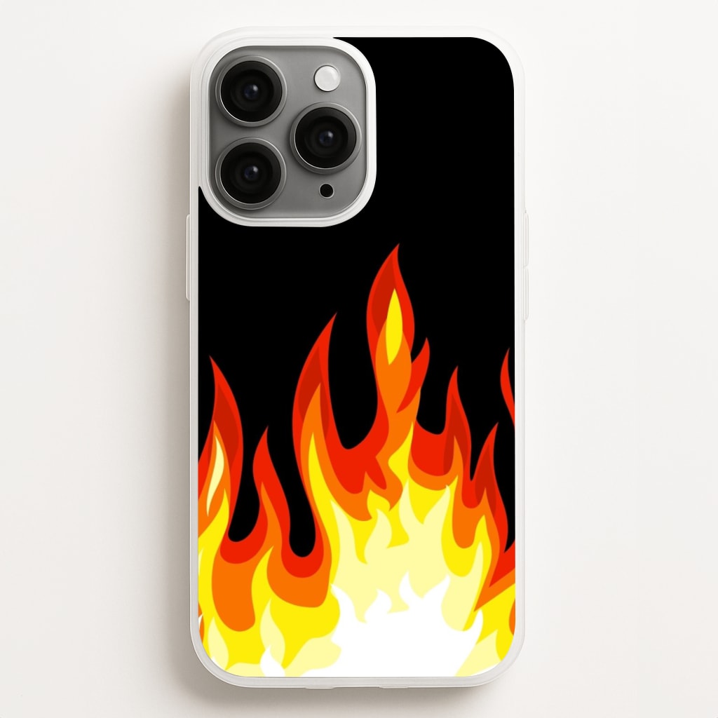 Black Flame - Phone Case for iPhone 16 Pro Max