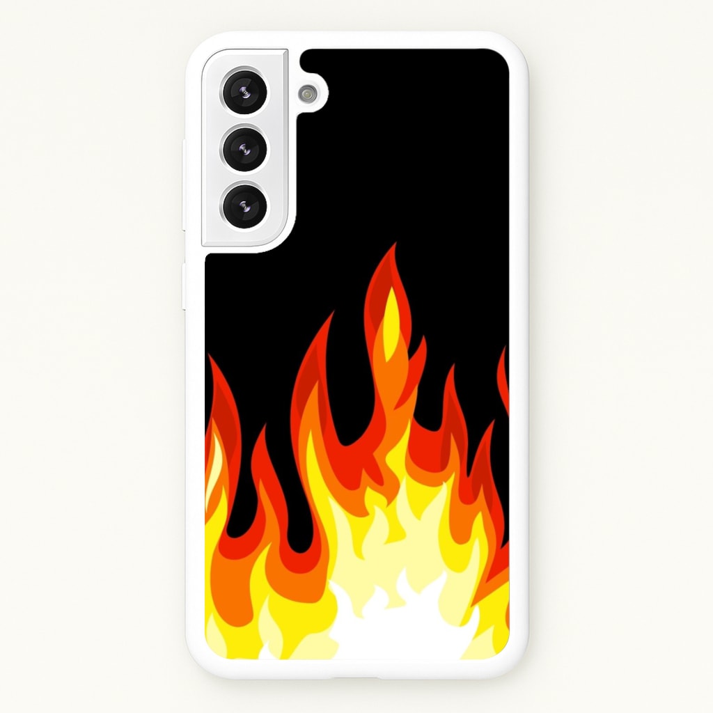 Black Flame - Phone Case for Galaxy S22 Plus