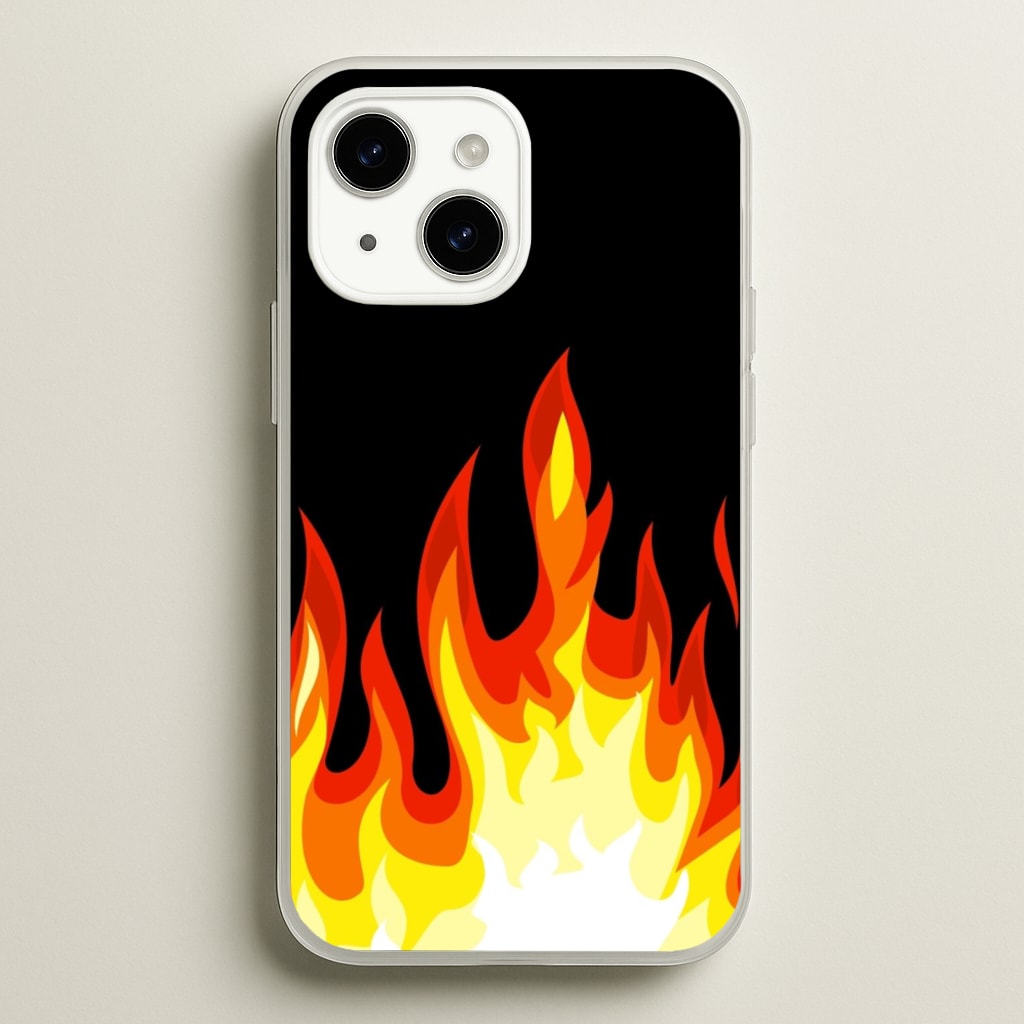 Black Flame - Phone Case for iPhone 15