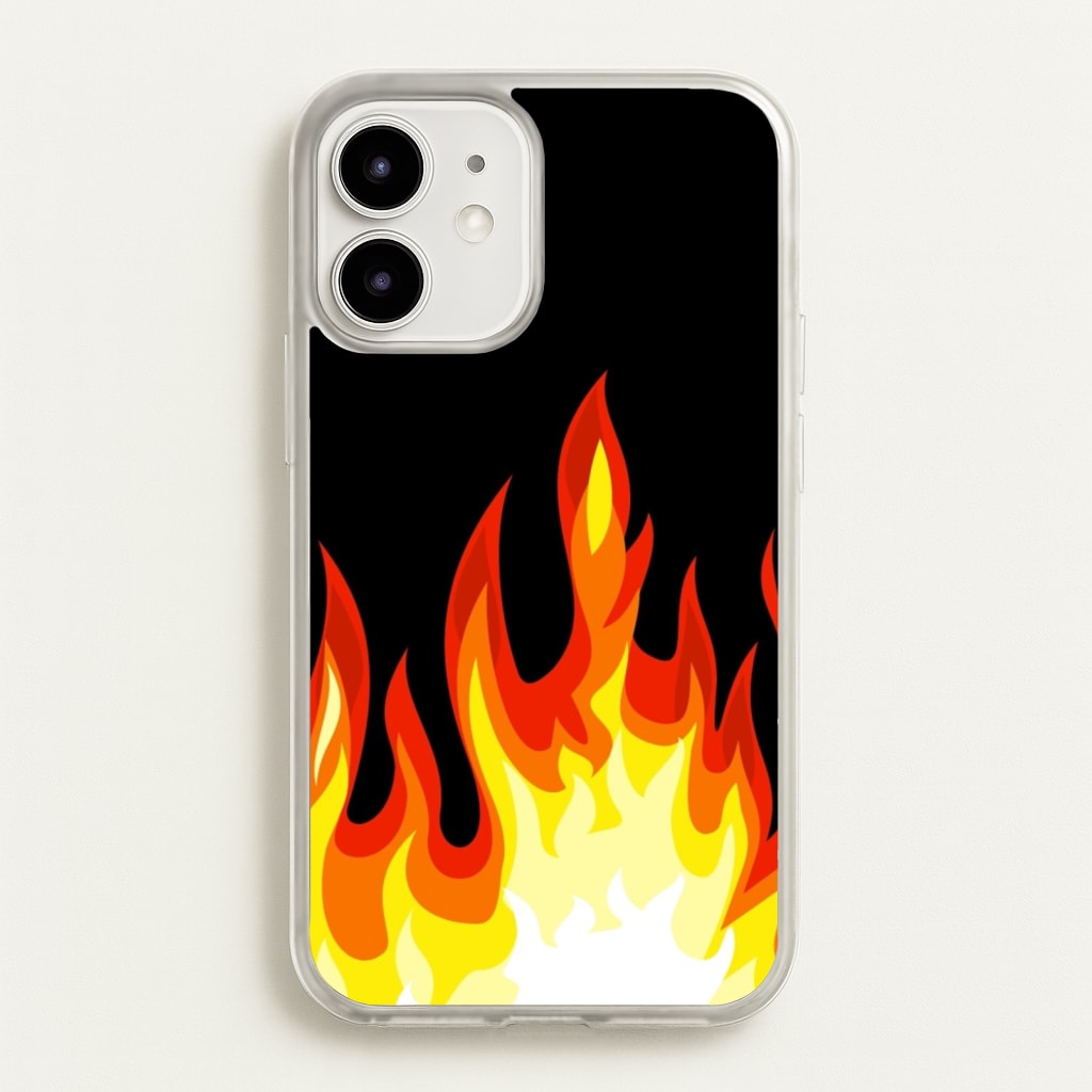 Black Flame - Phone Case for iPhone 12 / 12 Pro