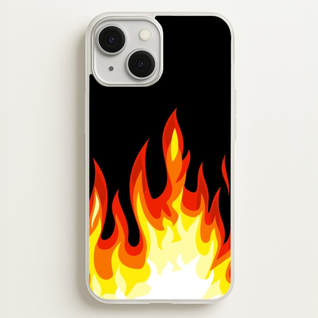 Black Flame - Phone Case for iPhone 13