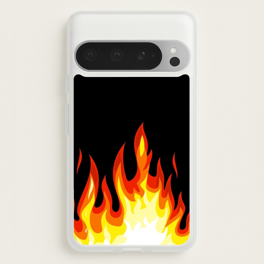 Black Flame - Phone Case for Google Pixel 9 Pro XL