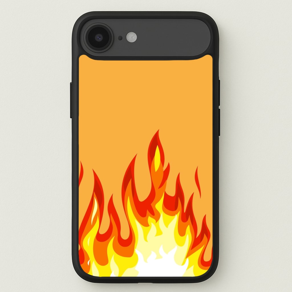 Orange Flame Phone Case for iPhone 17 Air