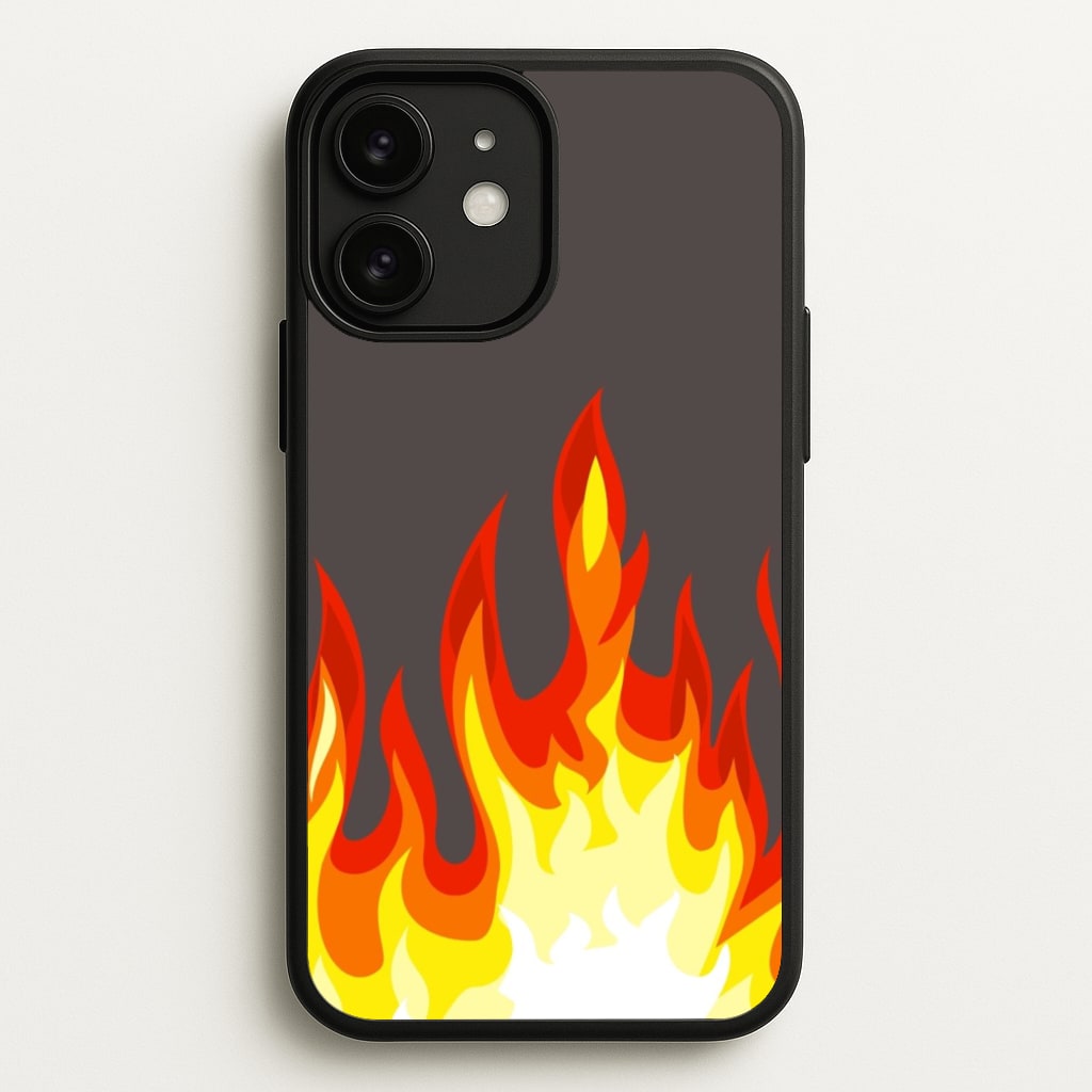 Grey Flame - Flame Phone Case for iPhone 11
