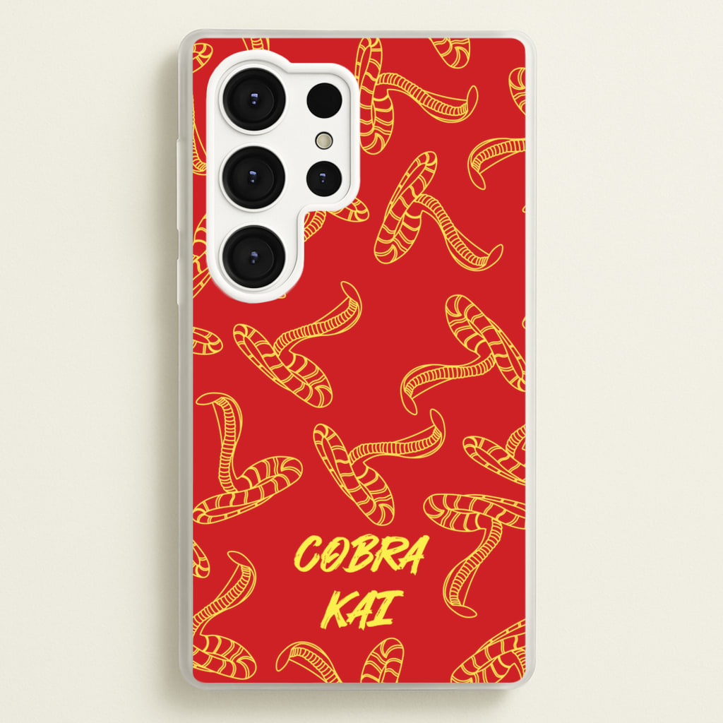 Snake Collage - Cobra Kai Phone Case for Galaxy S25 Ultra