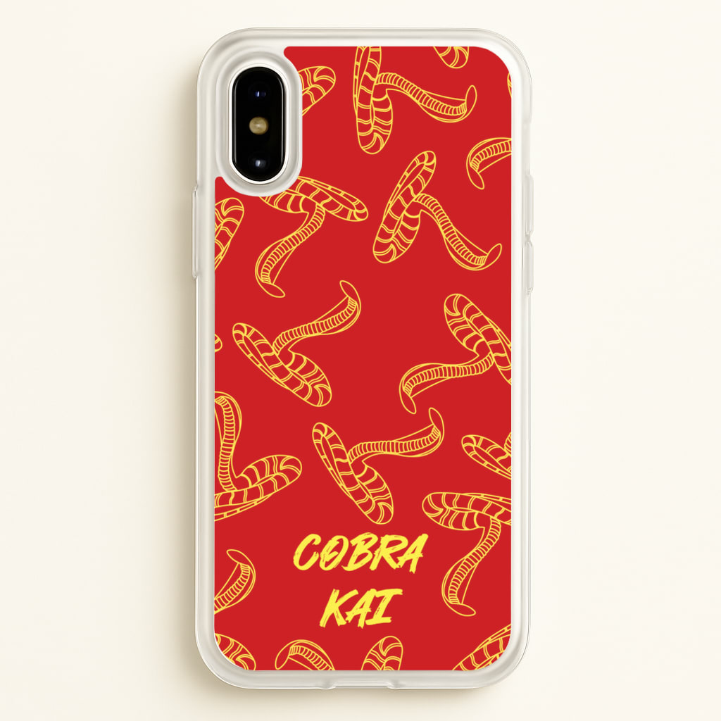Snake Collage - Cobra Kai Phone Case for iPhone X / XS