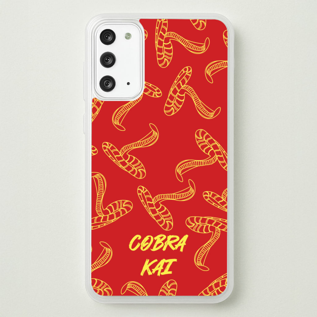Snake Collage - Cobra Kai Phone Case for Galaxy Note 20
