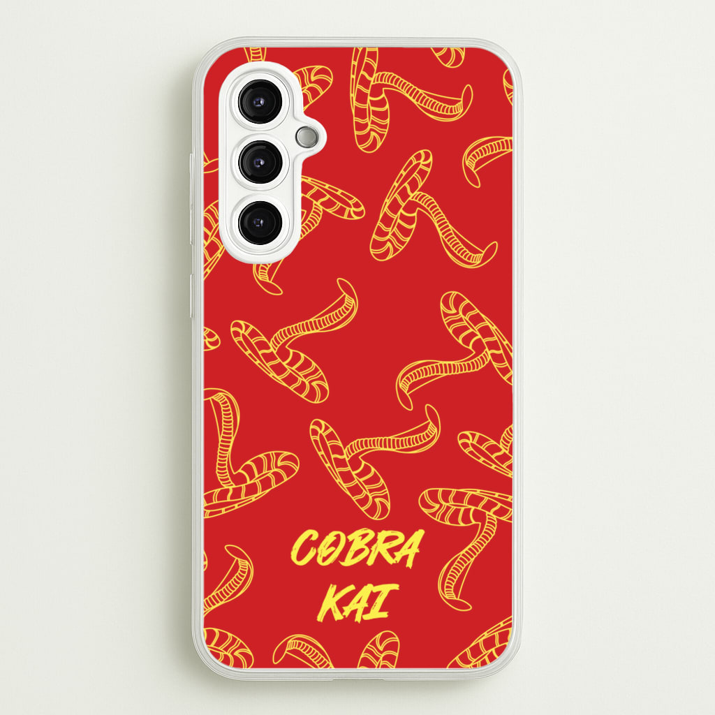 Snake Collage - Cobra Kai Phone Case for Galaxy A14