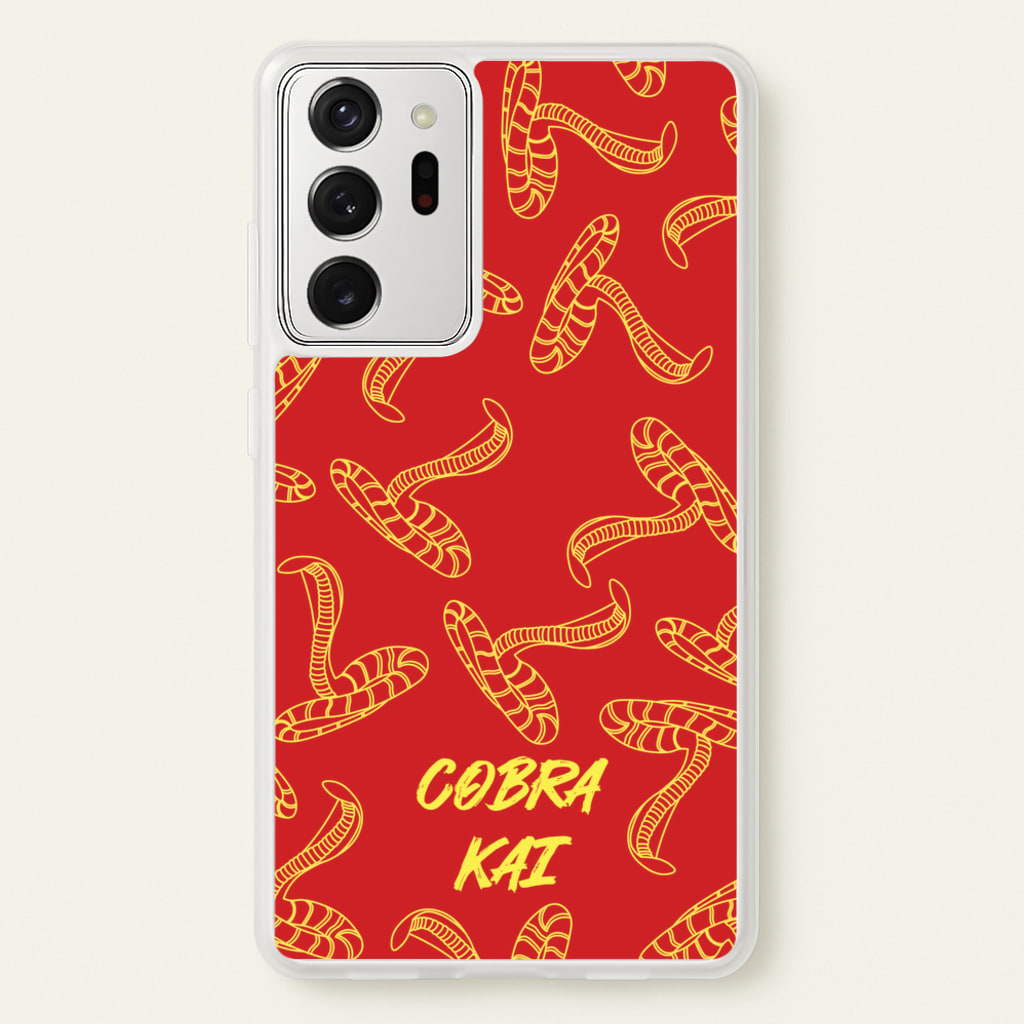 Snake Collage - Cobra Kai Phone Case for Galaxy Note 20 Ultra