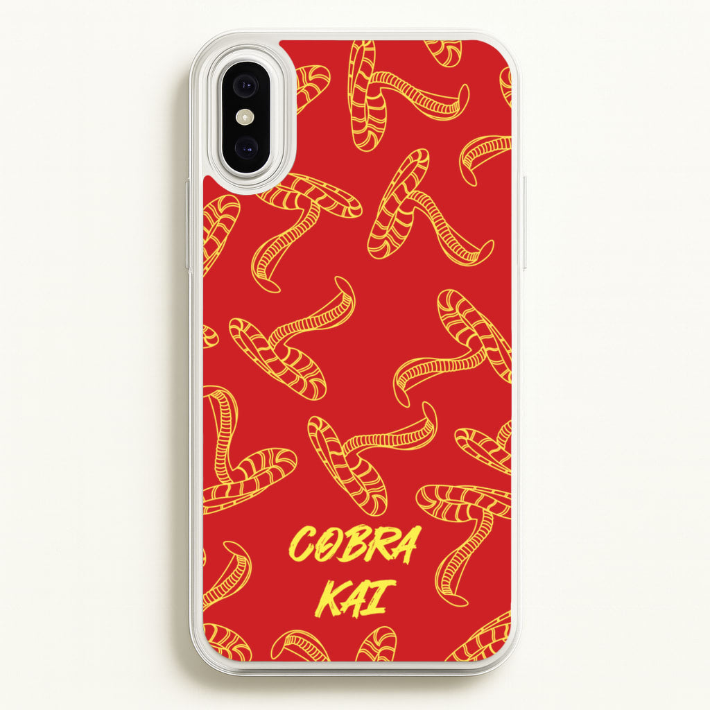 Snake Collage - Cobra Kai Phone Case for iPhone XS Max