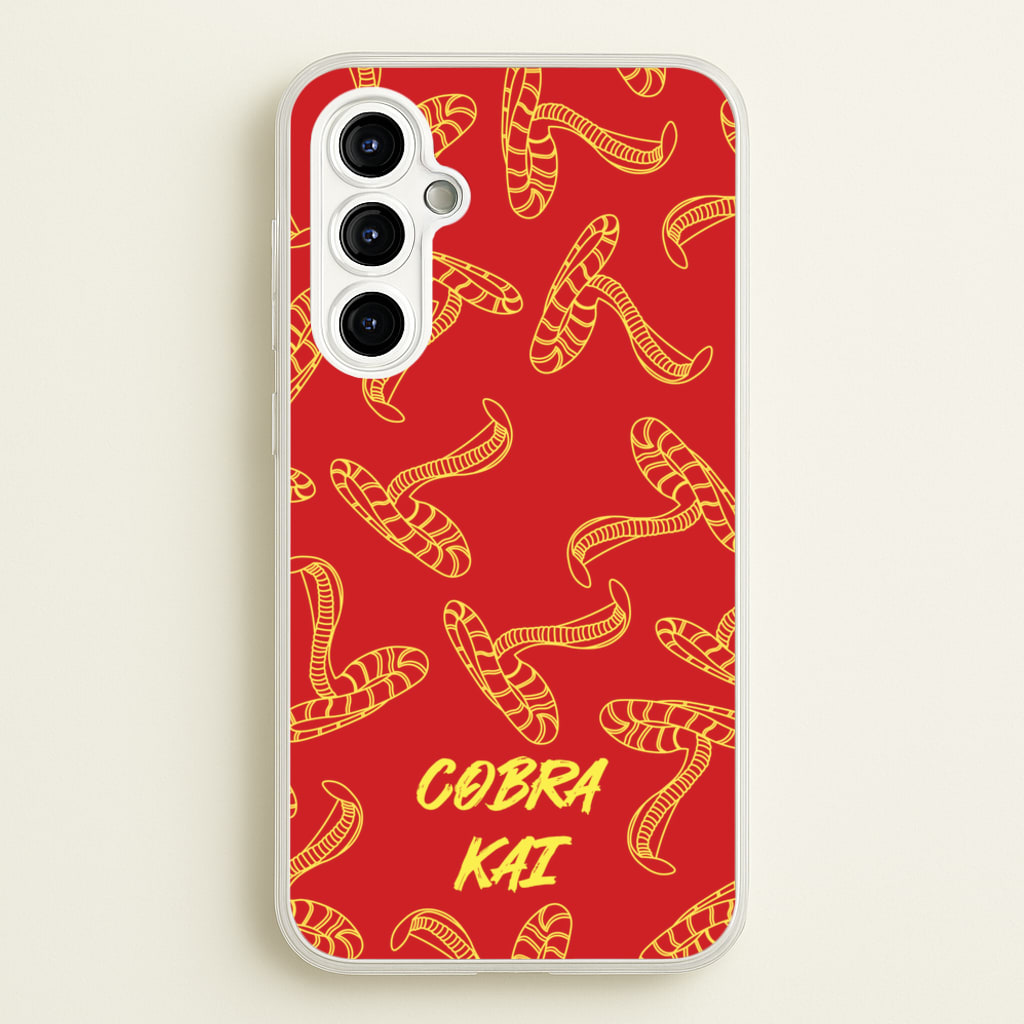 Snake Collage - Cobra Kai Phone Case for Galaxy A54