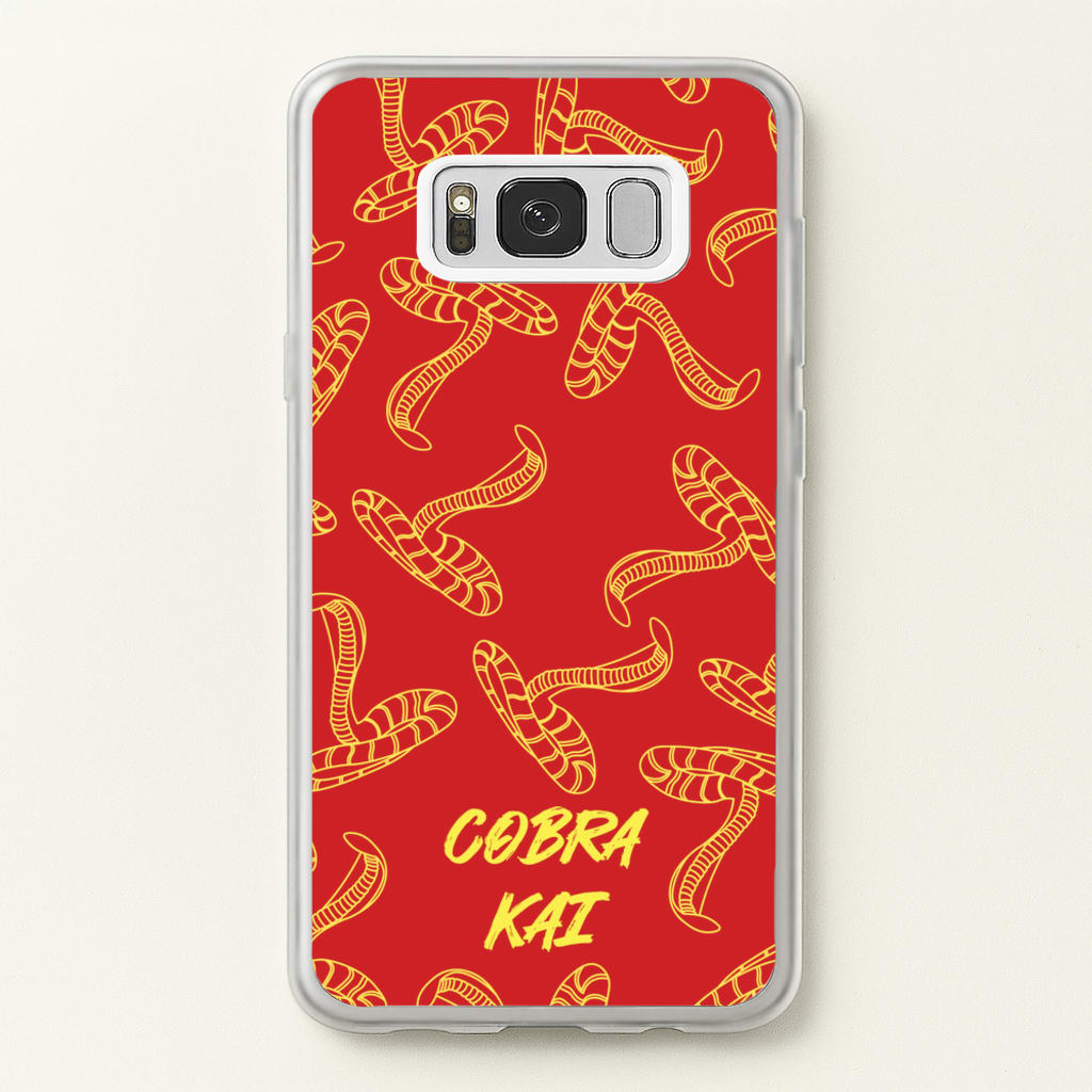 Snake Collage - Cobra Kai Phone Case for Galaxy S8 Plus