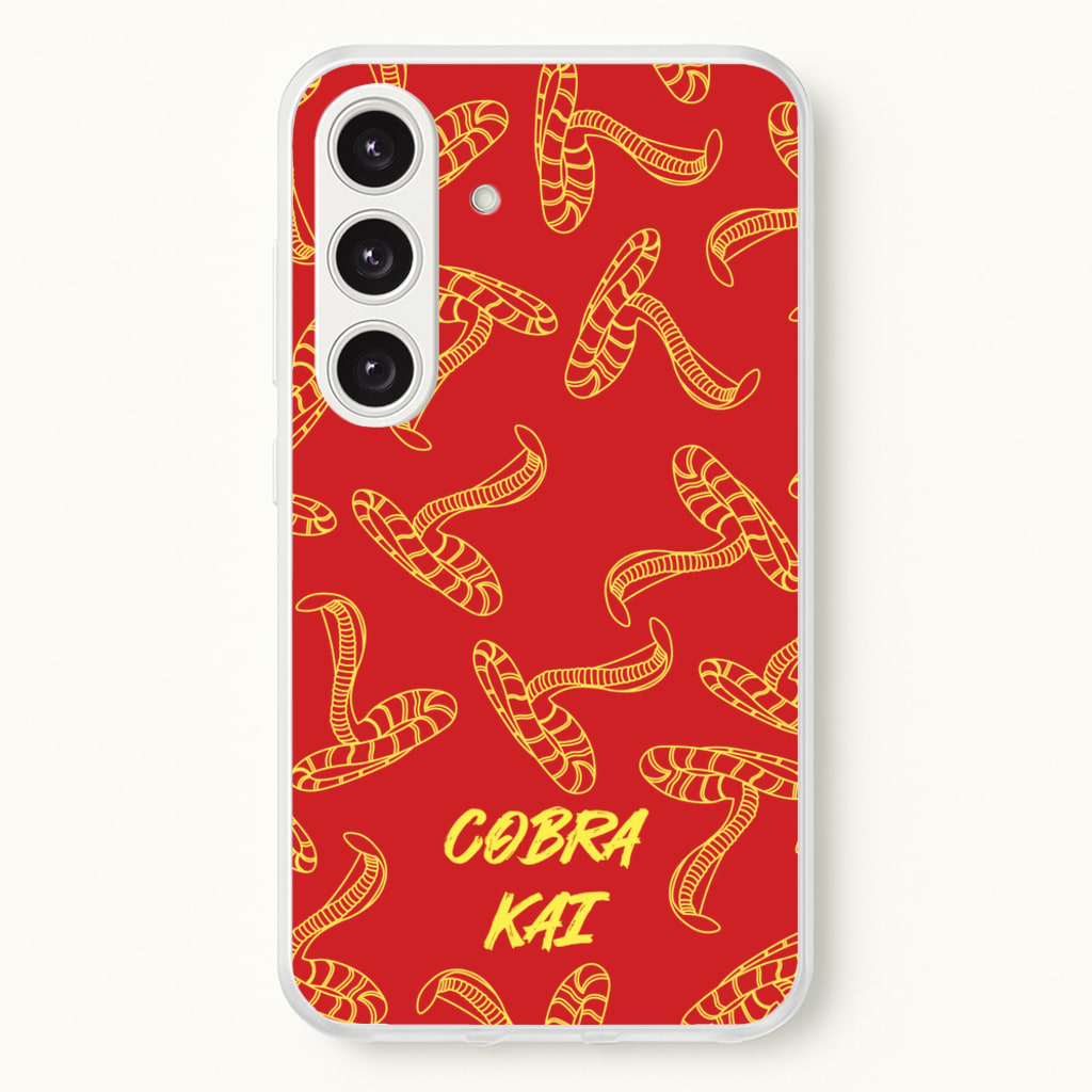 Snake Collage - Cobra Kai Phone Case for Galaxy S24
