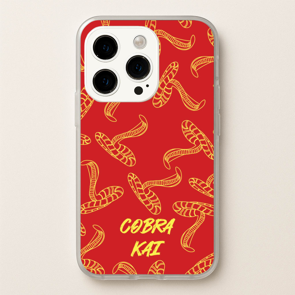Snake Collage - Cobra Kai Phone Case for iPhone 15 Pro