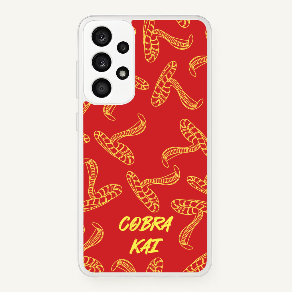 Snake Collage - Cobra Kai Phone Case for Galaxy A53
