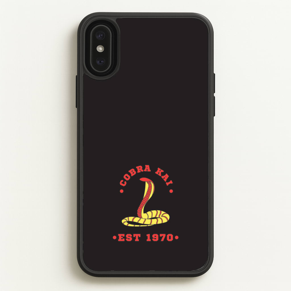 Snake Est 1970 - Cobra Kai Phone Case for iPhone XS Max