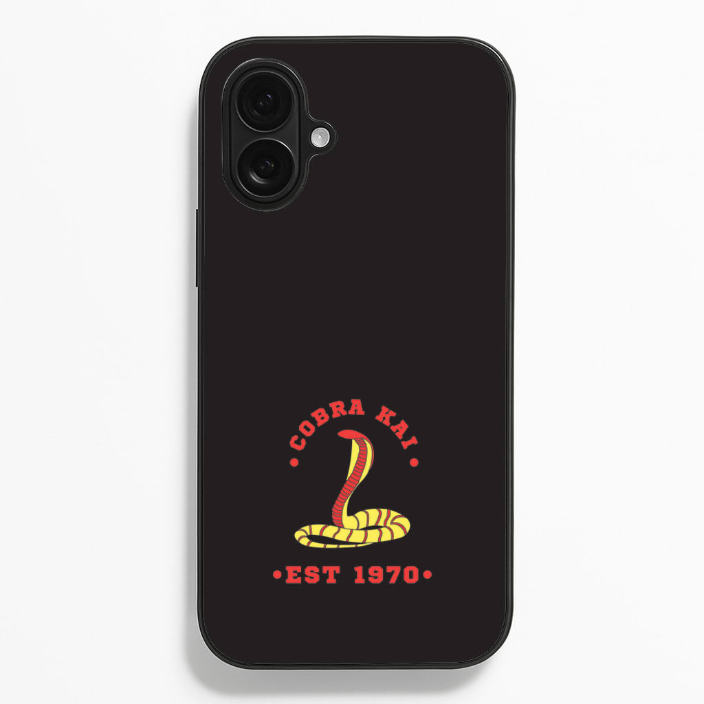 Snake Est 1970 - Cobra Kai Phone Case for iPhone 16 Plus