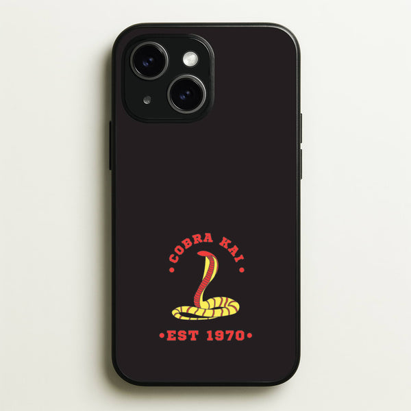 Snake Est 1970 - Cobra Kai Phone Case for iPhone 15