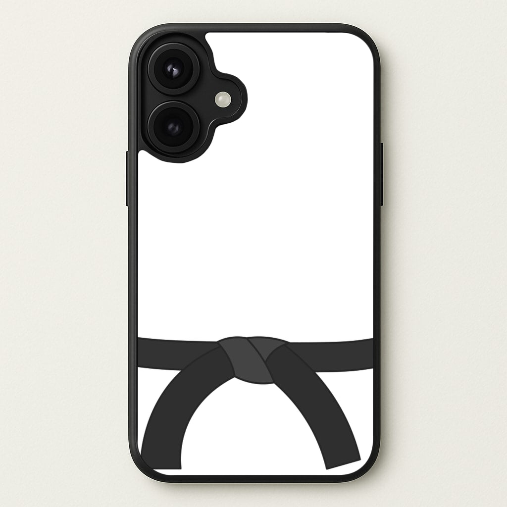 Black Belt Phone Case for iPhone 17