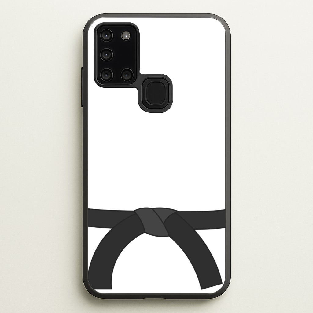 Black Belt - Cobra Kai Phone Case for Galaxy A21s