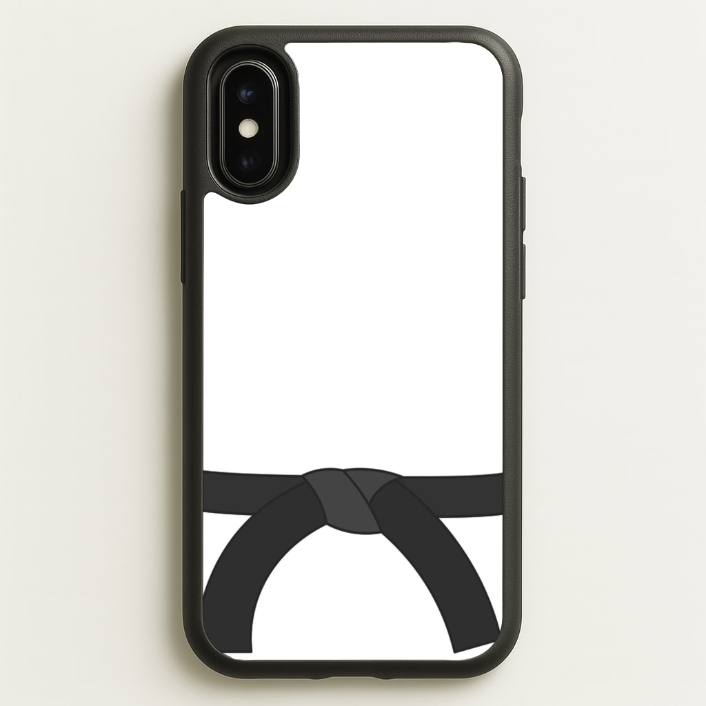 Black Belt - Cobra Kai Phone Case for iPhone X / XS