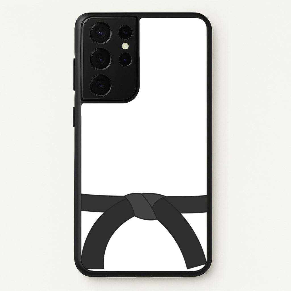 Black Belt - Cobra Kai Phone Case for Galaxy S21 Ultra