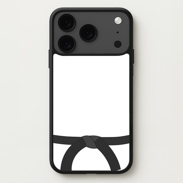 Black Belt Phone Case for iPhone 17 Pro