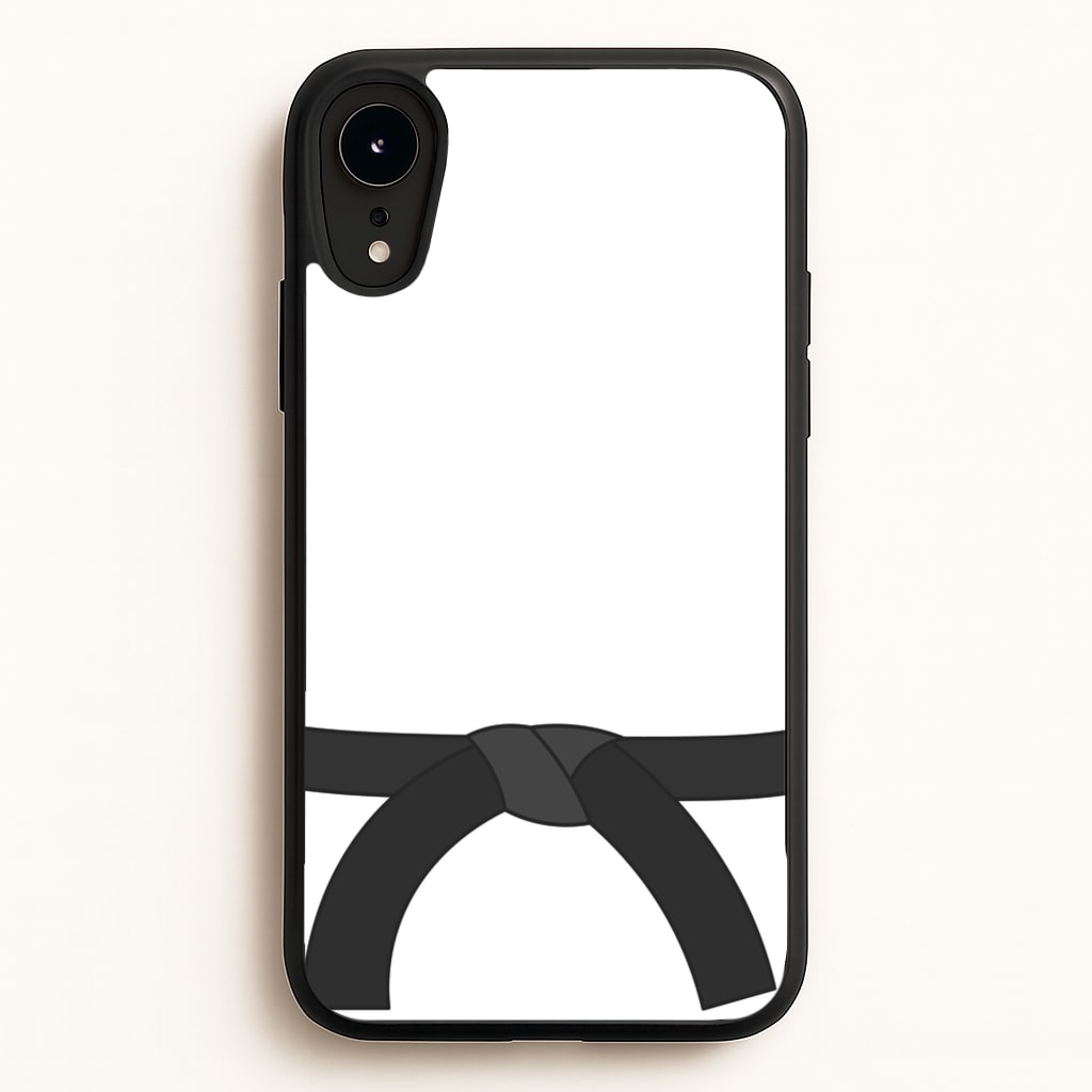 Black Belt - Cobra Kai Phone Case for iPhone XR