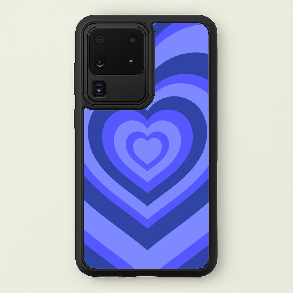 Blue - Colourful Hearts - Colourful Hearts Phone Case for Galaxy S20 Ultra