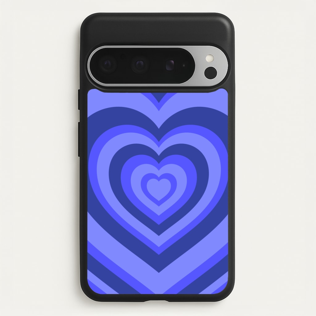 Blue - Colourful Hearts - Colourful Hearts Phone Case for Google Pixel 9 Pro XL