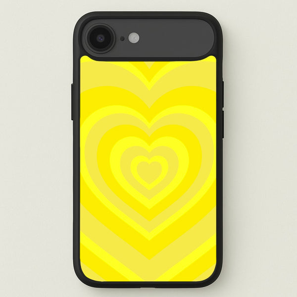 Yellow - Colourful Hearts Phone Case for iPhone 17 Air