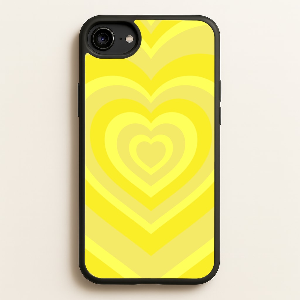 Yellow - Colourful Hearts - Colourful Hearts Phone Case for iPhone 6 / 7 / 8 / SE