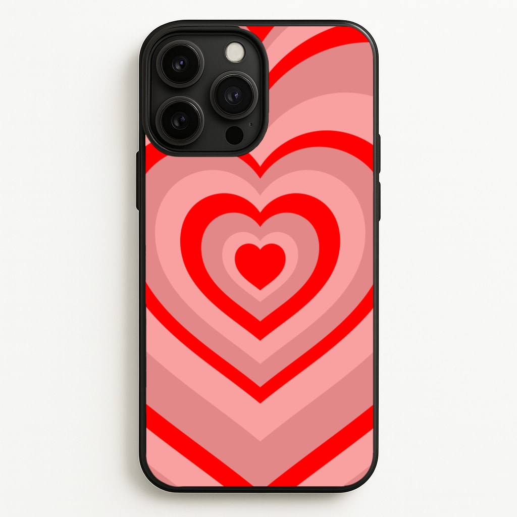 Red - Colourful Hearts - Colourful Hearts Phone Case for iPhone 13 Pro Max