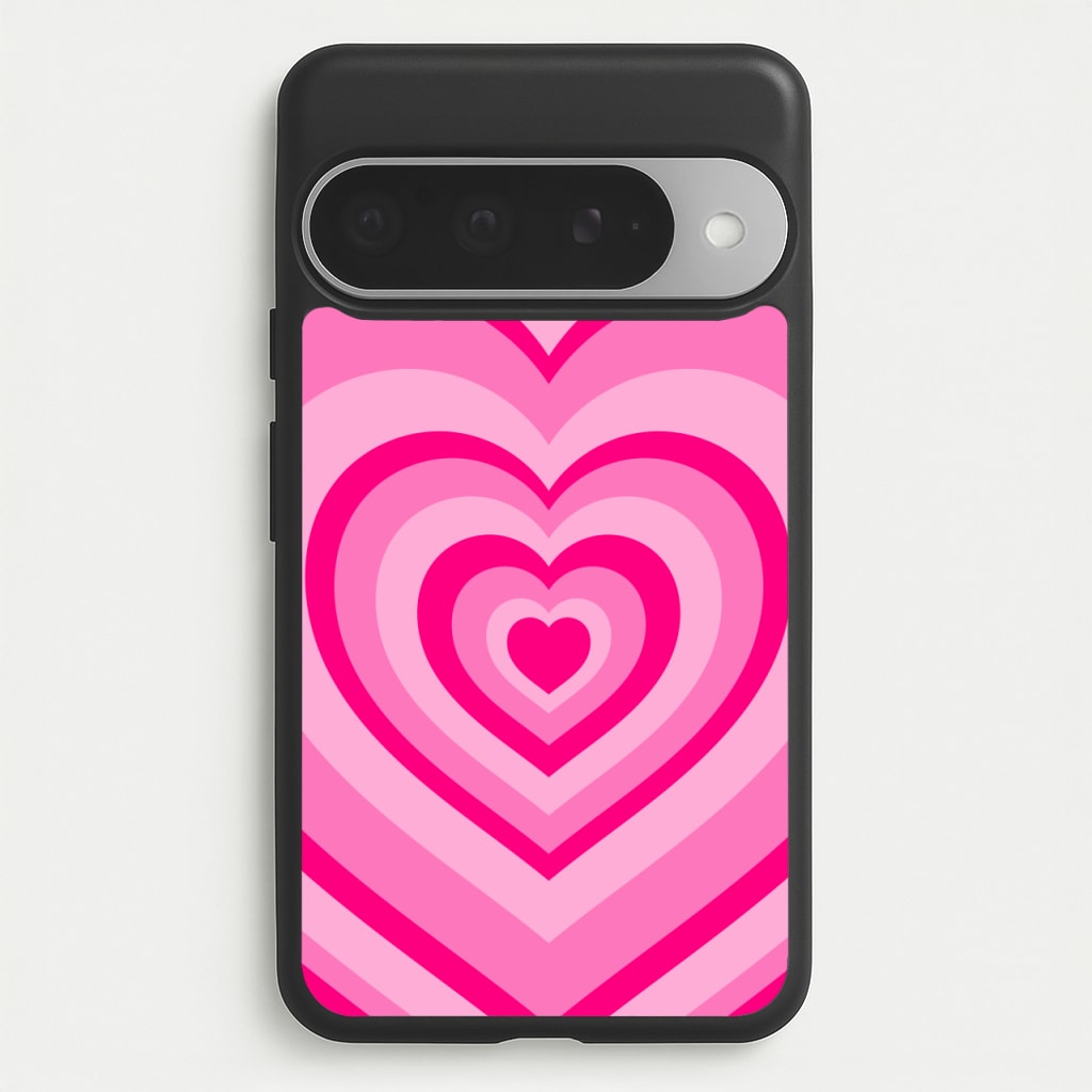 Pink - Colourful Hearts Phone Case for Google Pixel 10 Pro XL