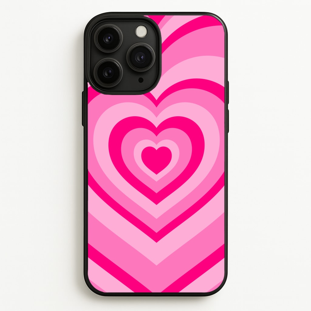 Pink - Colourful Hearts - Christmas Phone Case for iPhone 11 Pro