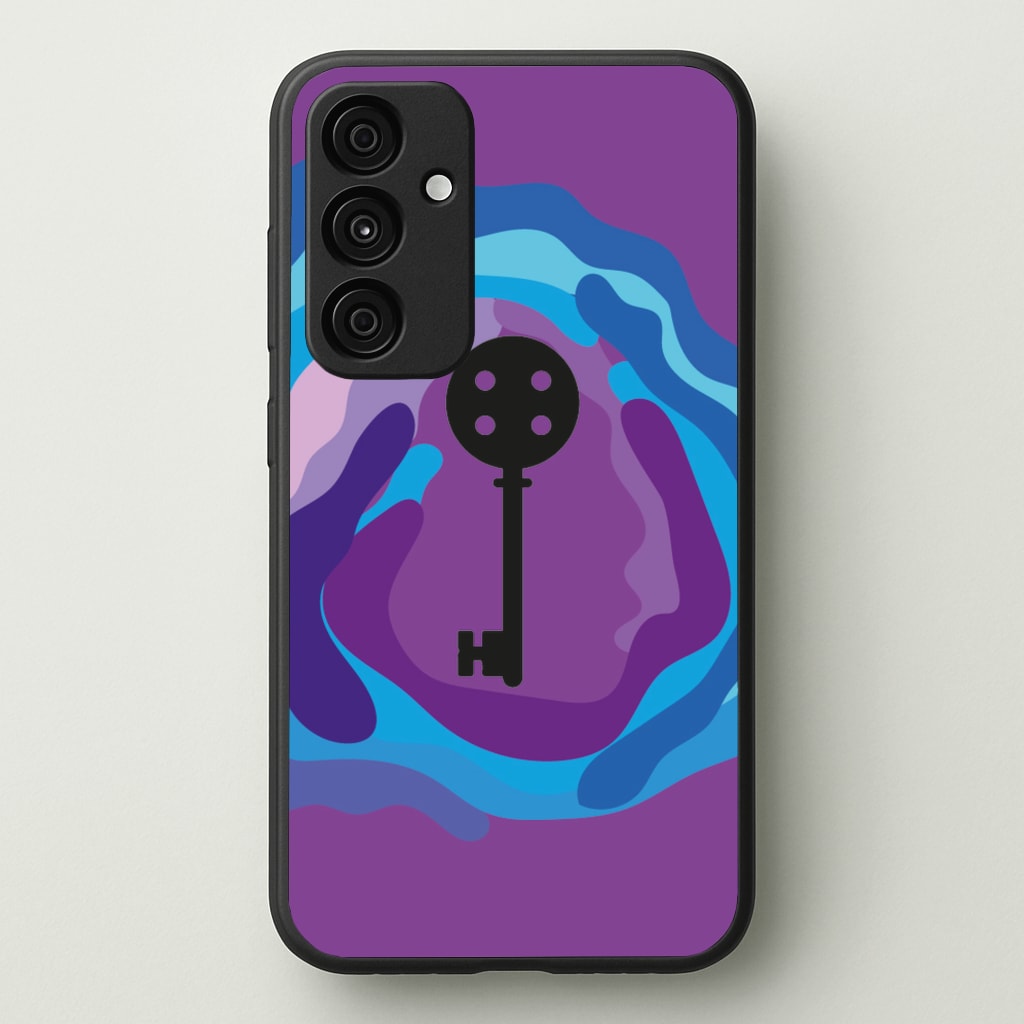 Coraline Key - Halloween Phone Case for Galaxy A55