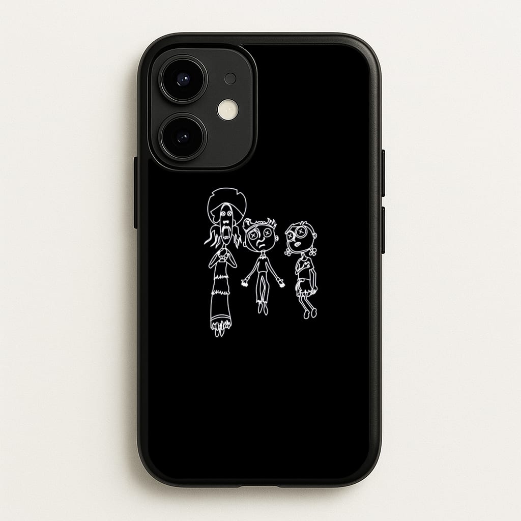 Cor Outline - Halloween Phone Case for iPhone 12 / 12 Pro