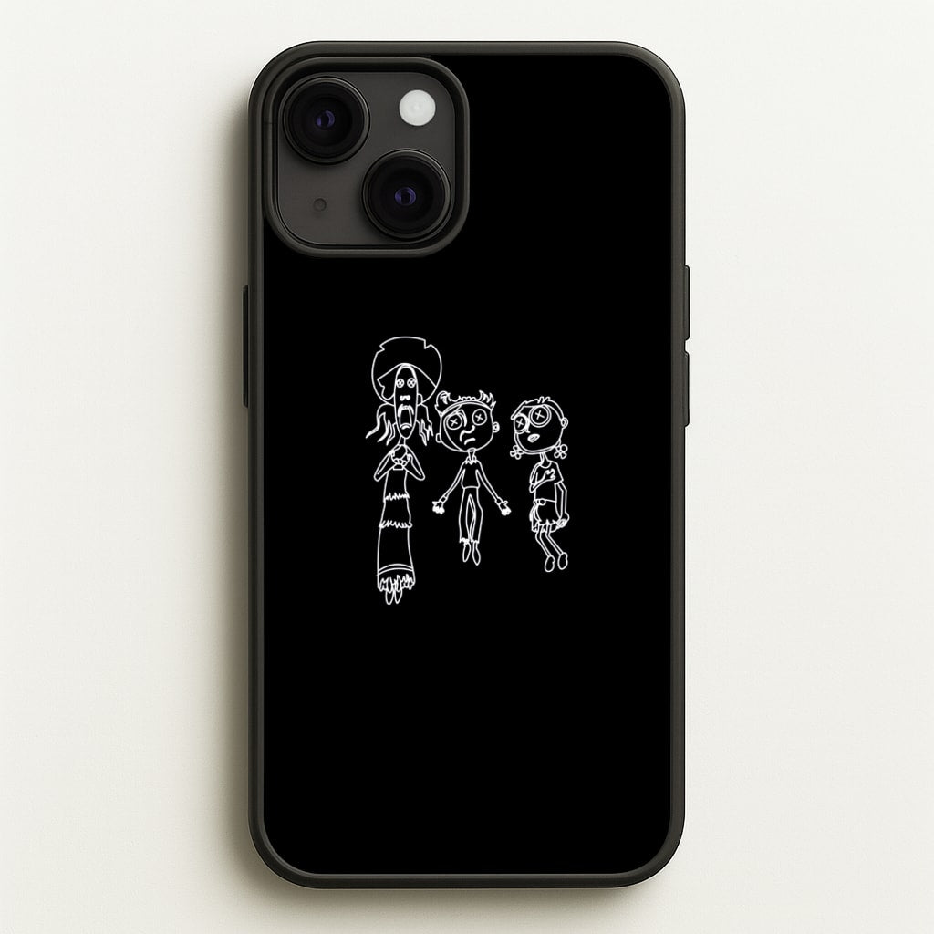 Cor Outline - Halloween Phone Case for iPhone 13
