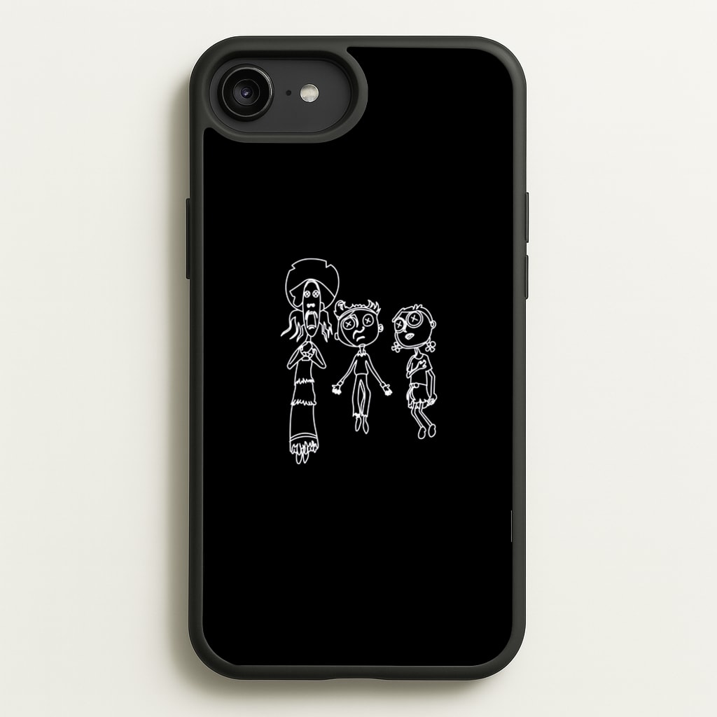 Cor Outline - Halloween Phone Case for iPhone 6 Plus / 7 Plus / 8 Plus